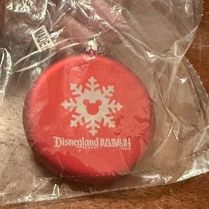 Disneyland Red Holiday Ornament